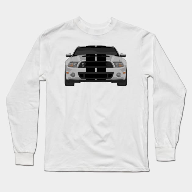 MUSTANG SHELBY GT500 GREY Long Sleeve T-Shirt by VENZ0LIC